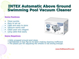 Pool cleaner pro