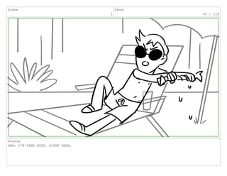 Scene
1
Panel
45 / 118
Dialog
DAN: I'M FINE GUYS. RIGHT HERE.
 