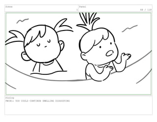 Scene
1
Panel
68 / 118
Dialog
TWIN1: YOU COULD CONTINUE SMELLING DISGUSTING
 