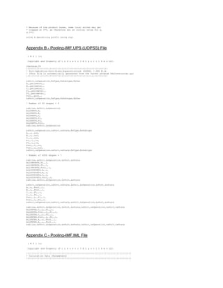 Pooling optimization problem | PDF
