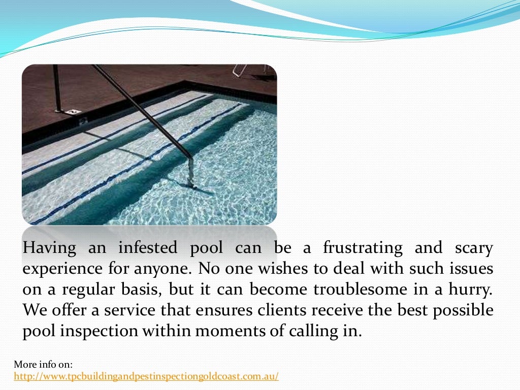 Pool inspections