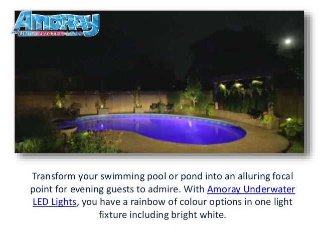 Pool Lighting Turn Your Pool into a Night Time Paradise