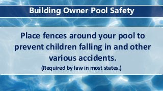 Pool Maintenance and Safety for the Multifamily Property Manager | PPTX