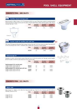 Pool shell equipment | PDF