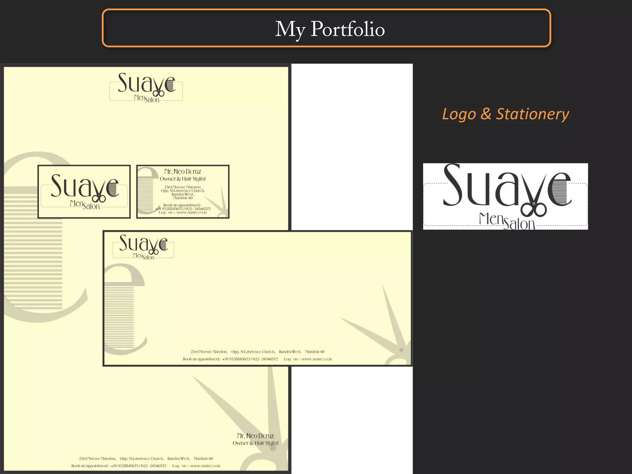 My Portfolio
Logo & Stationery
 