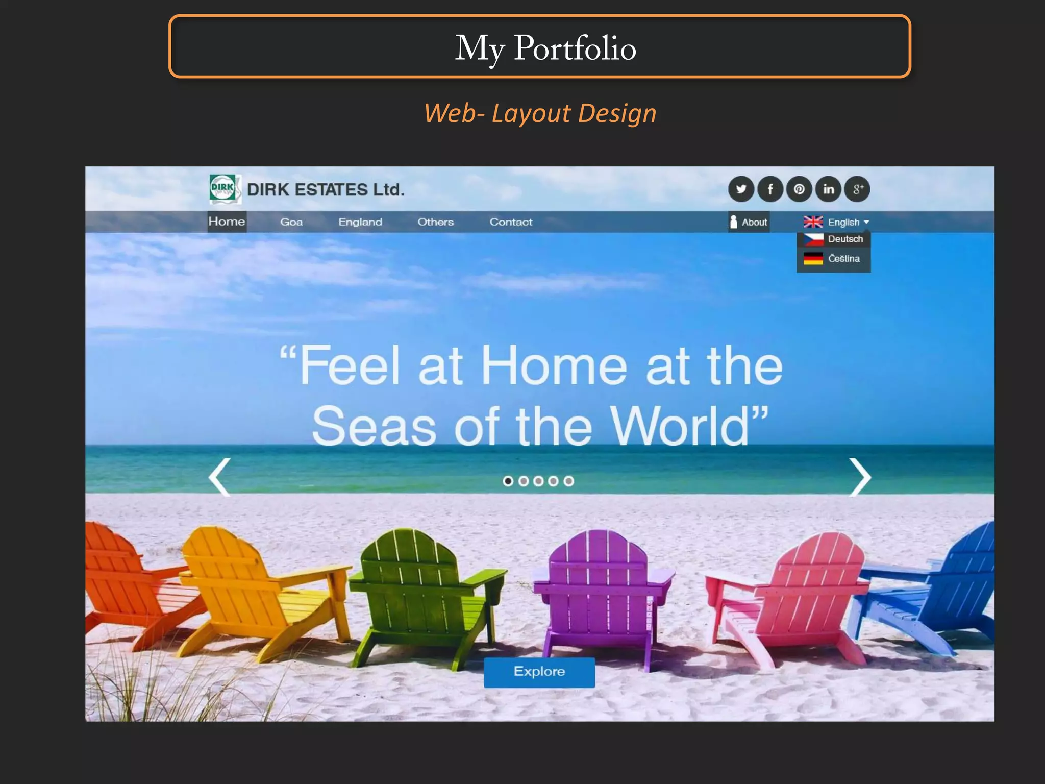 My Portfolio
Web- Layout Design
 