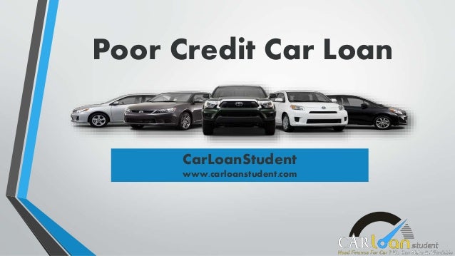 can you get car finance with poor credit