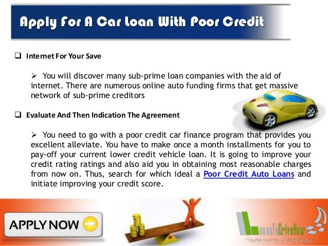 Poor Credit Car Finance Companies Poor Credit Car Finance Companies