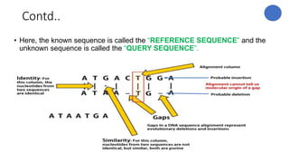 Sequence Alignment | PPTX