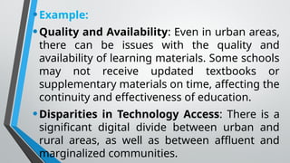 POOR QUALITY OF LEARNING MATERIALS AND RESOURCES.pptx