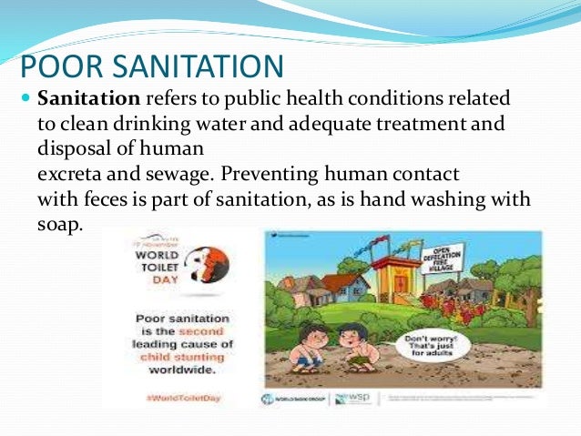 what are the diseases caused by poor environment