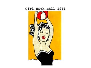 Girl with Ball 1961 
