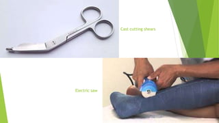 Cast cutting shears
Electric saw
 