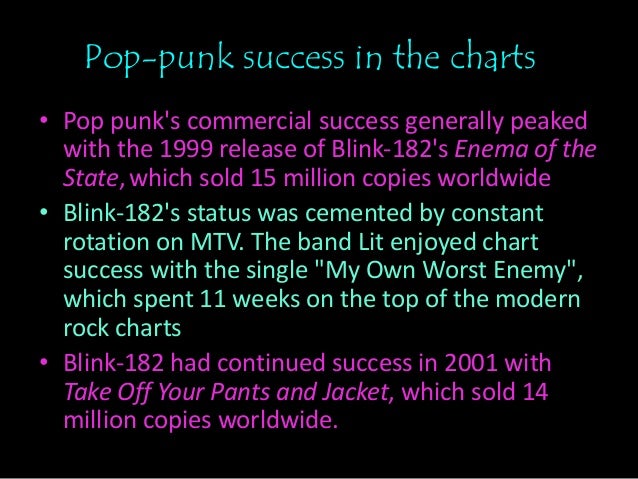 pop punk genre homework pop punk charts