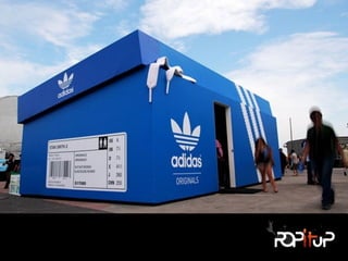 Pop up as a marketing tool