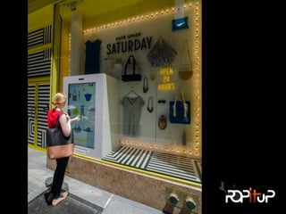 Pop up as a marketing tool