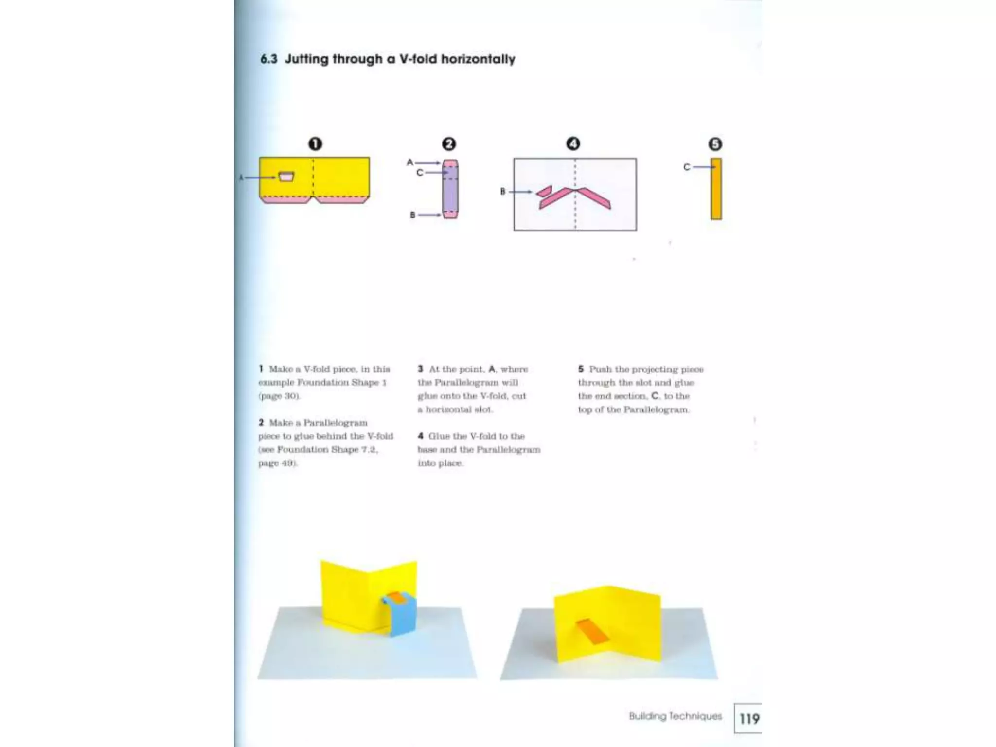 Pop up design and paper mechanics