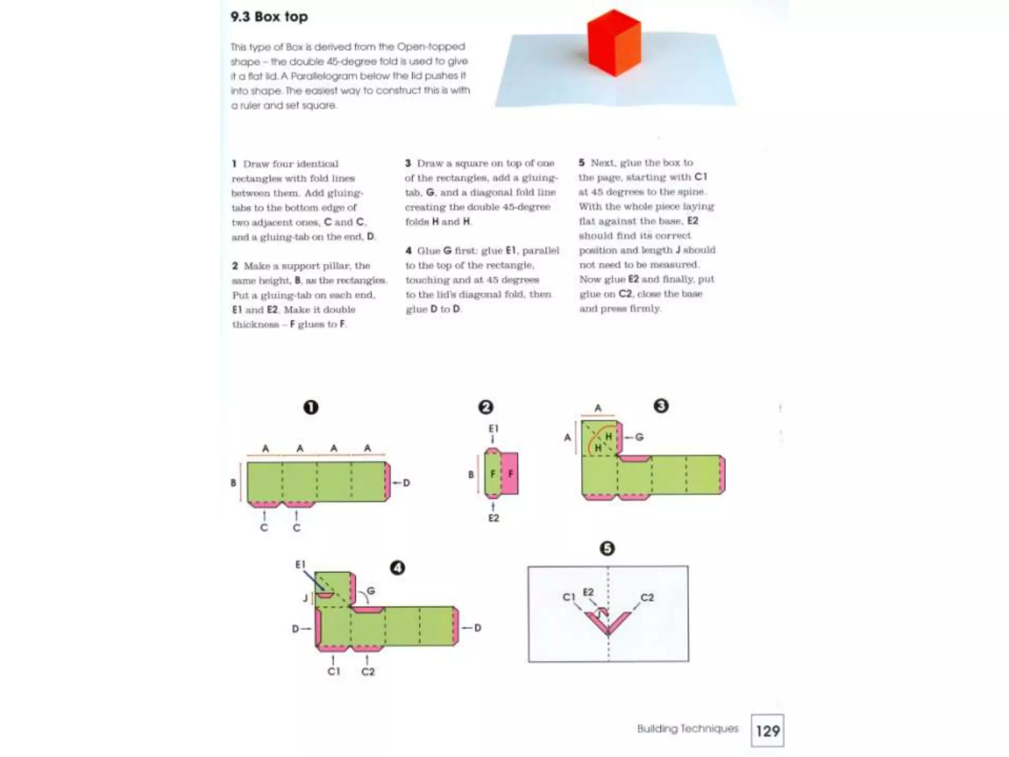 Pop up design and paper mechanics