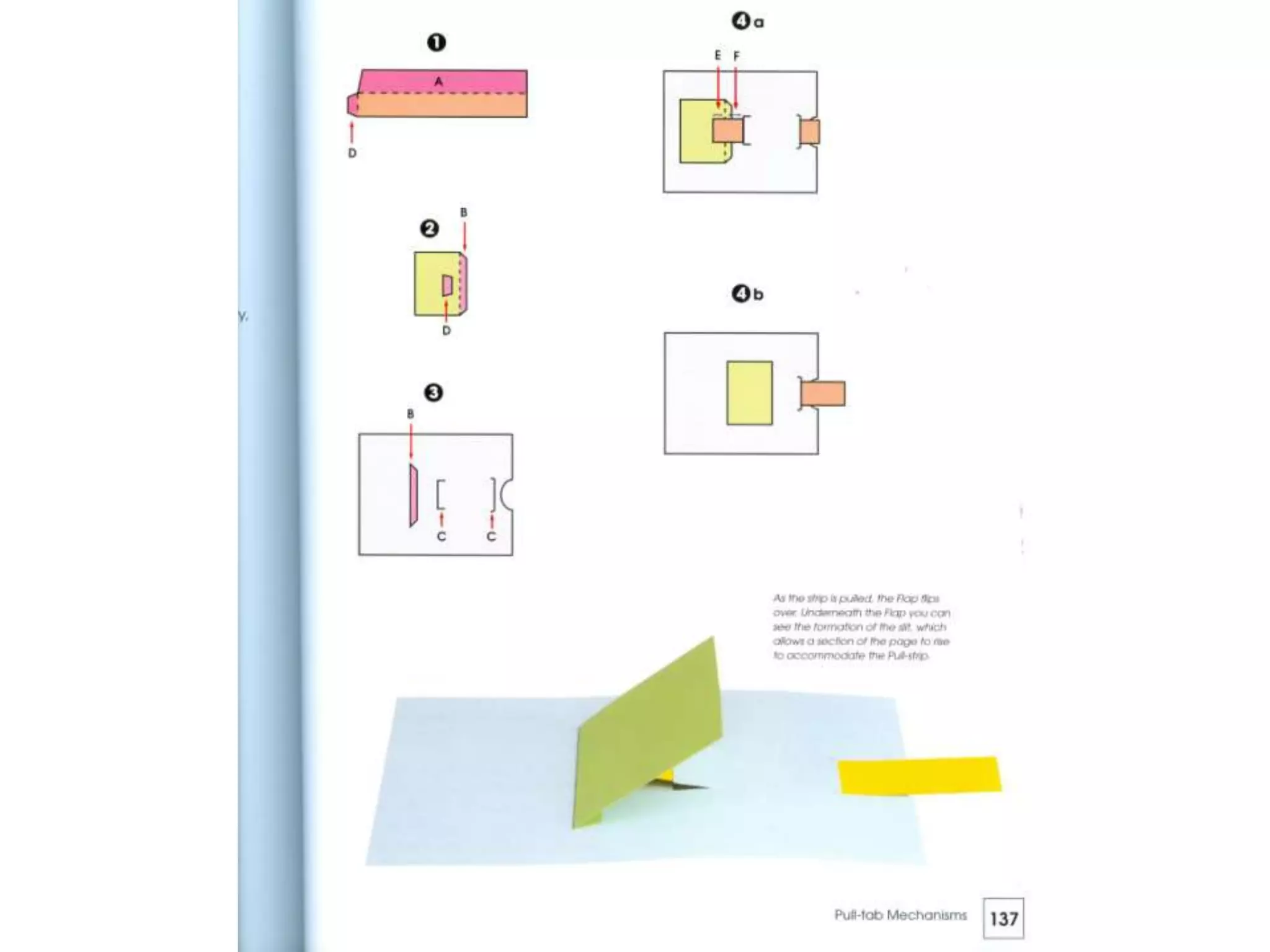 Pop up design and paper mechanics