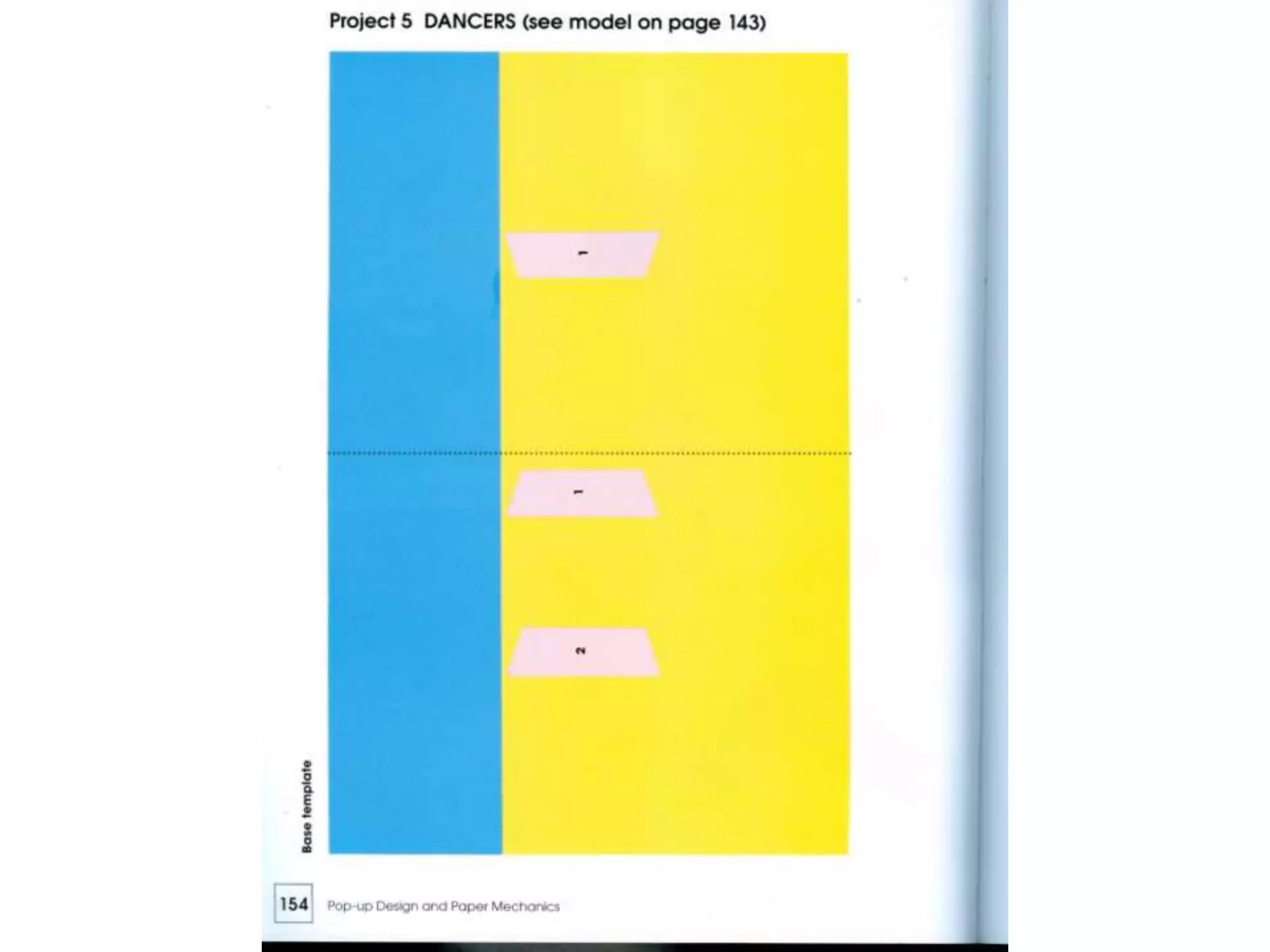 Pop up design and paper mechanics