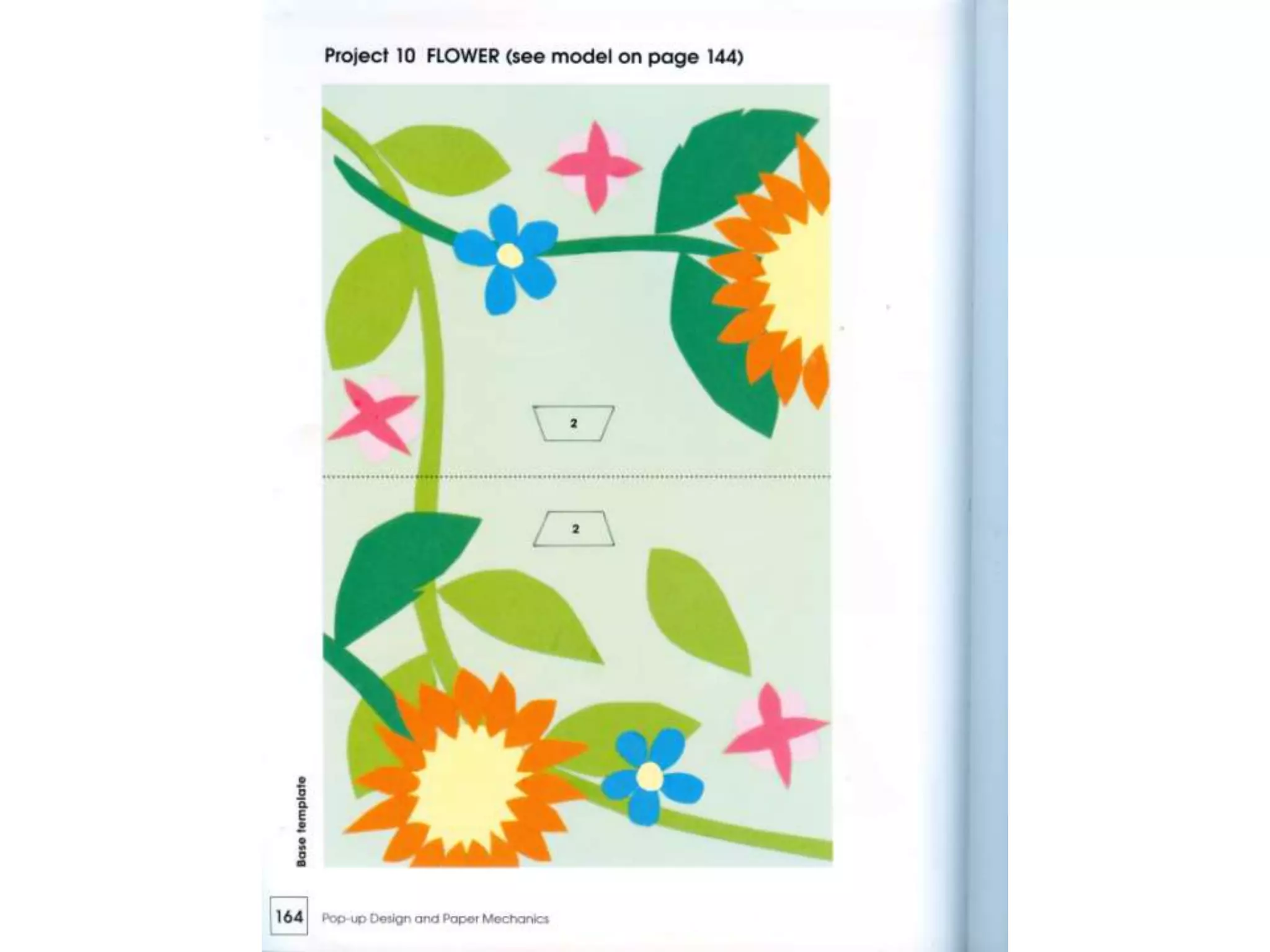 Pop up design and paper mechanics