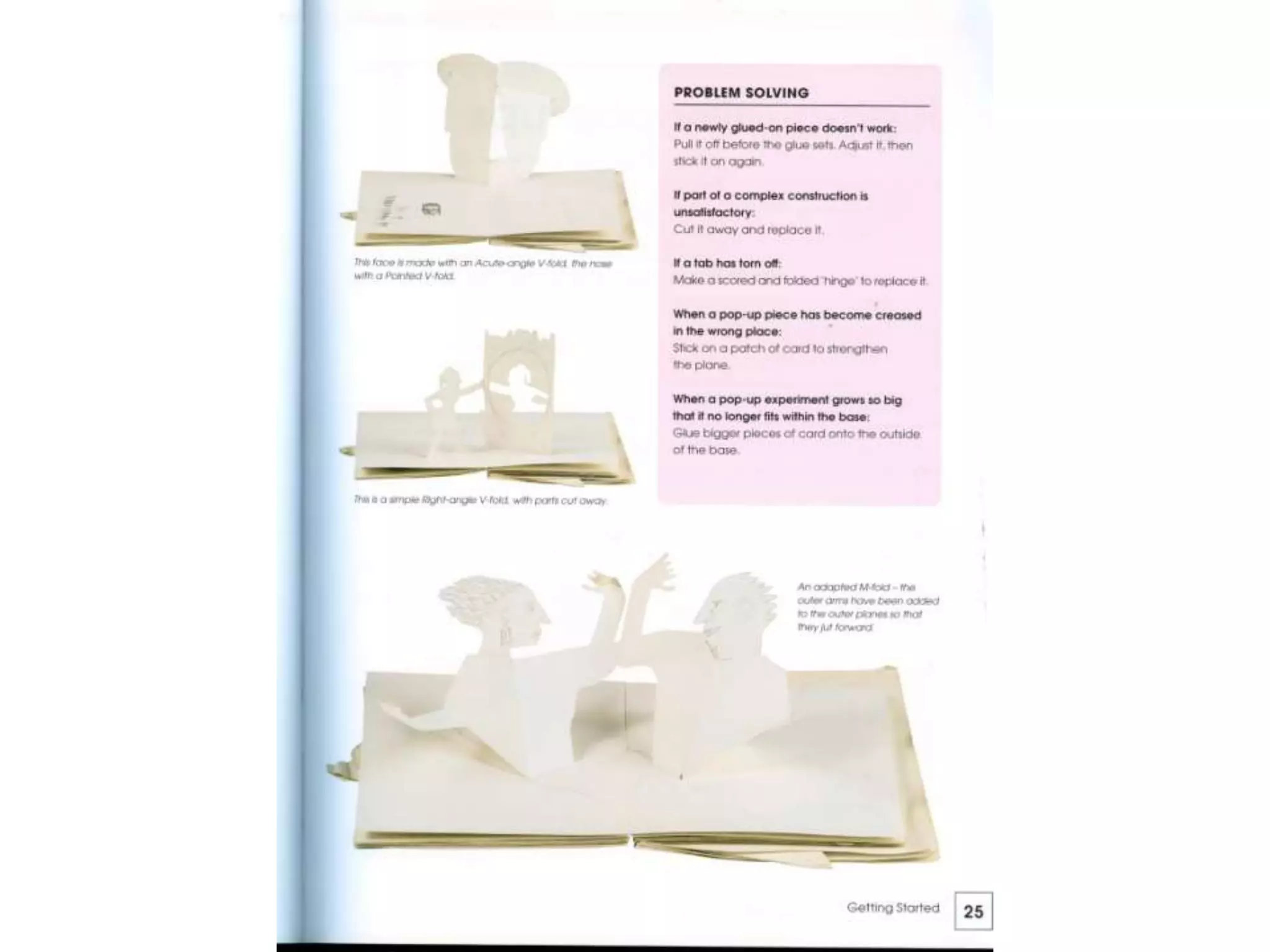 Pop up design and paper mechanics