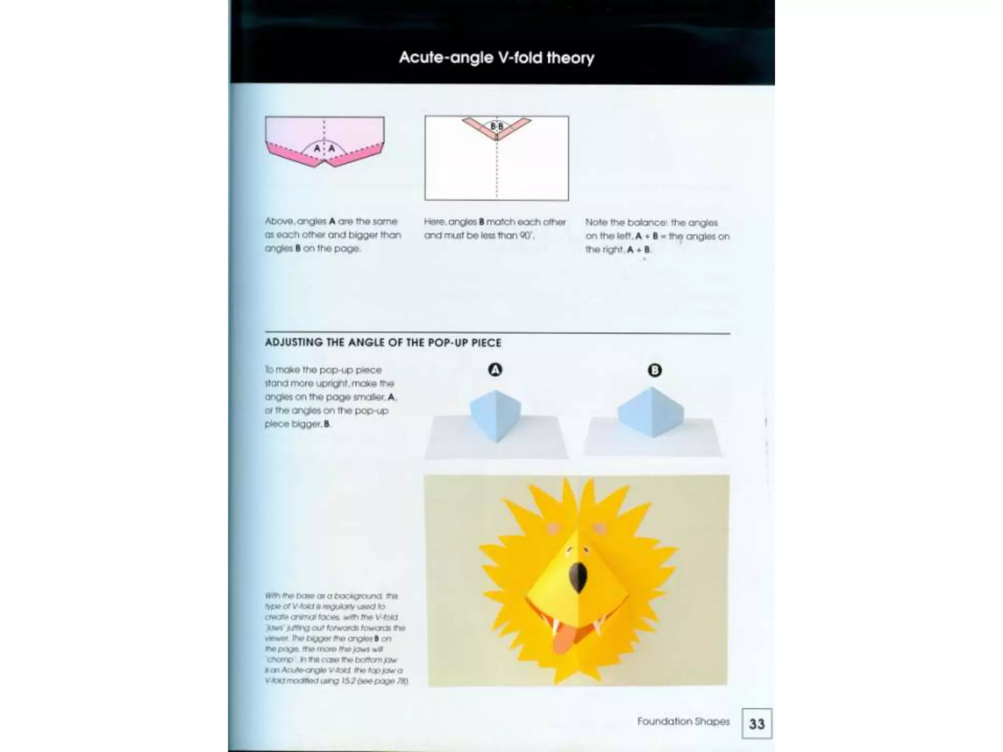 Pop up design and paper mechanics