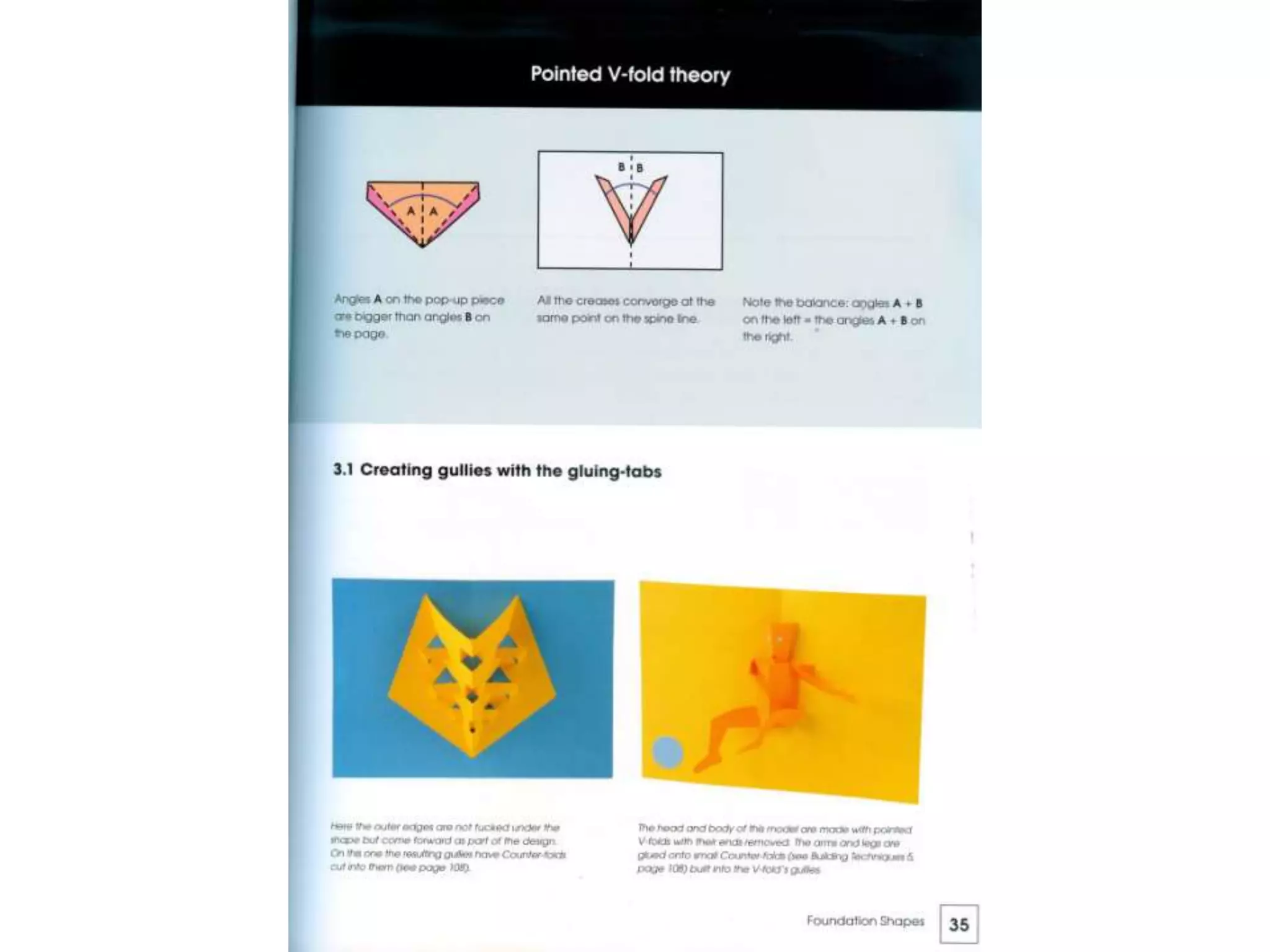 Pop up design and paper mechanics