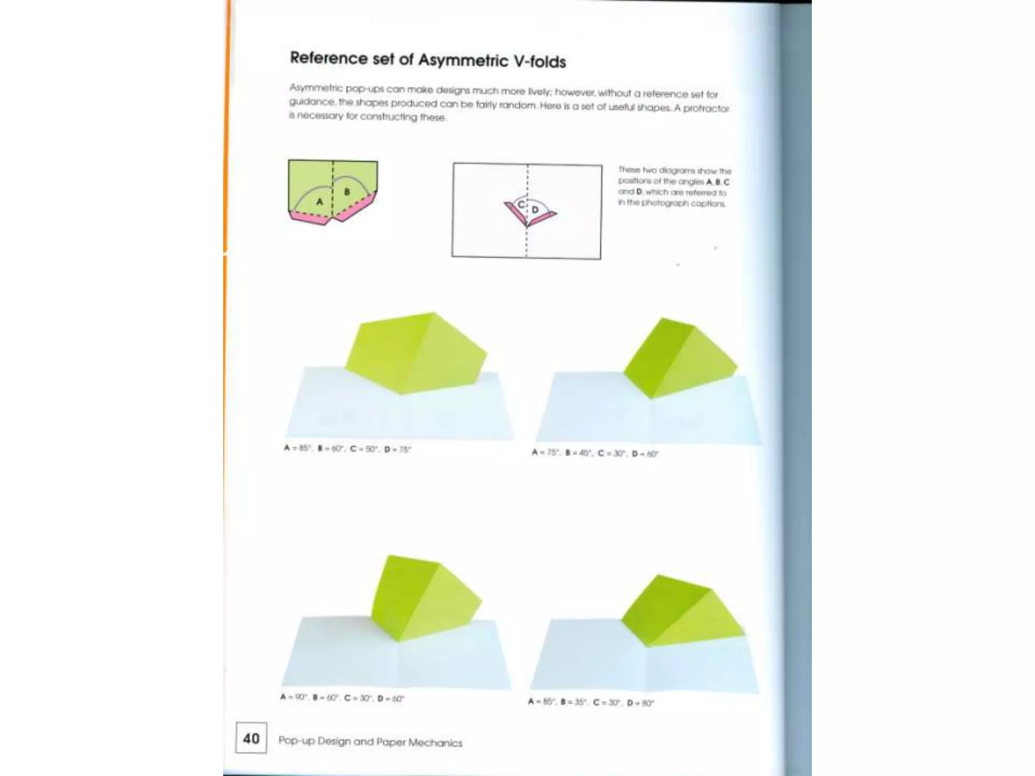 Pop up design and paper mechanics