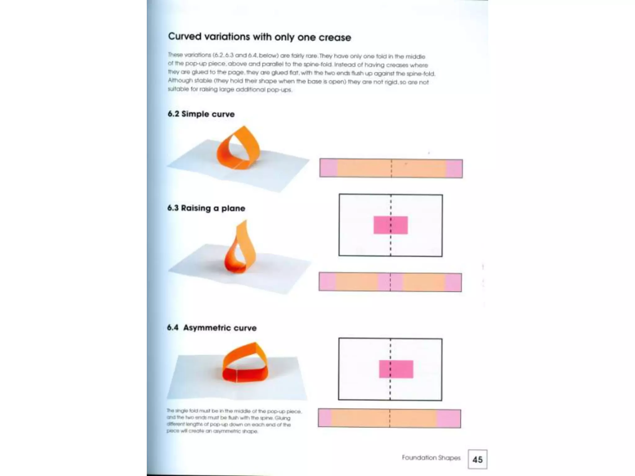 Pop up design and paper mechanics