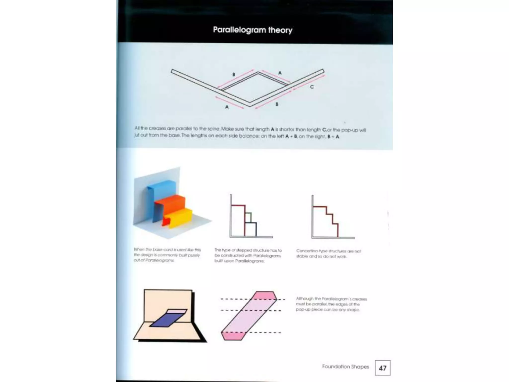 Pop up design and paper mechanics