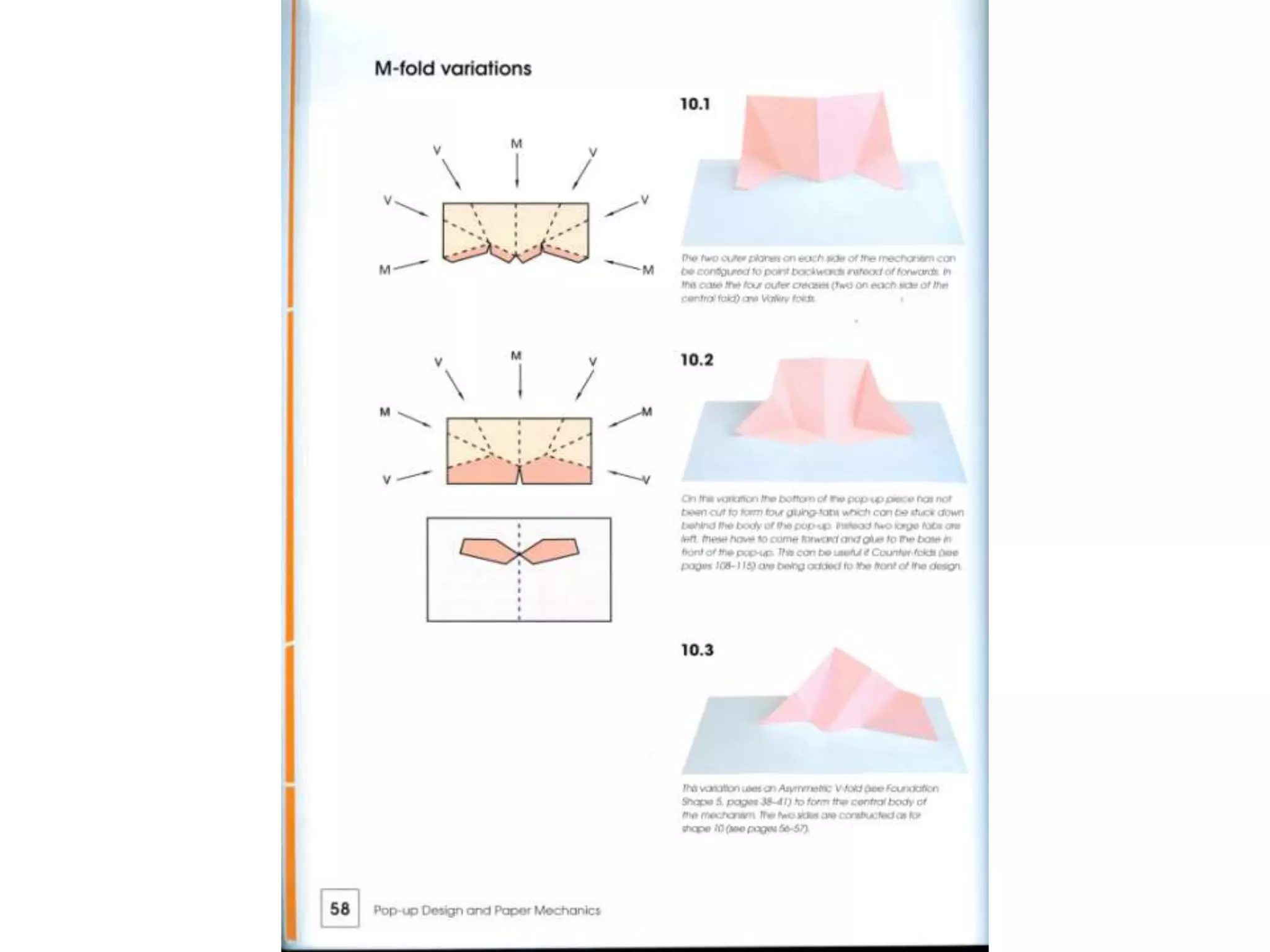 Pop up design and paper mechanics
