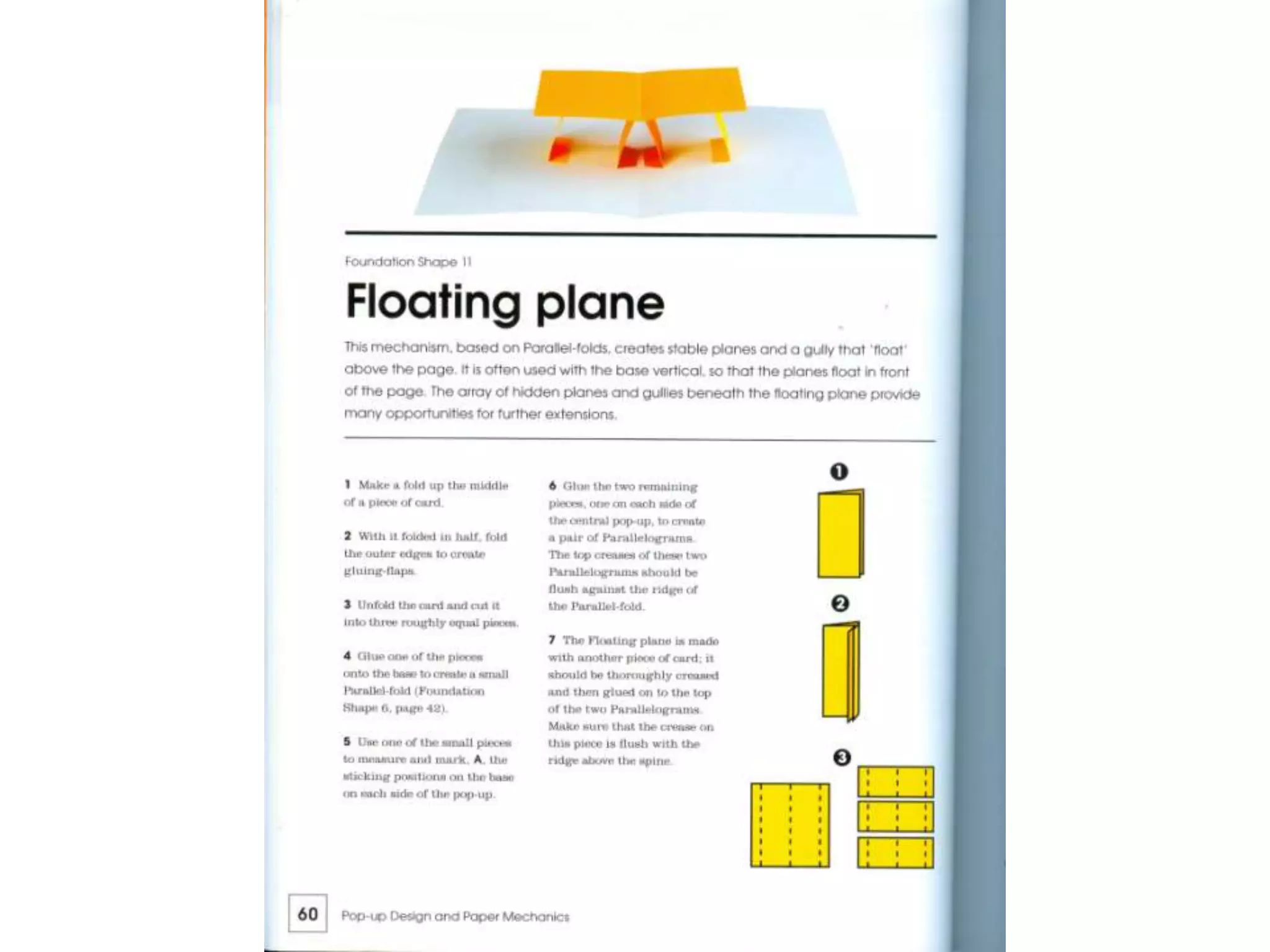 Pop up design and paper mechanics