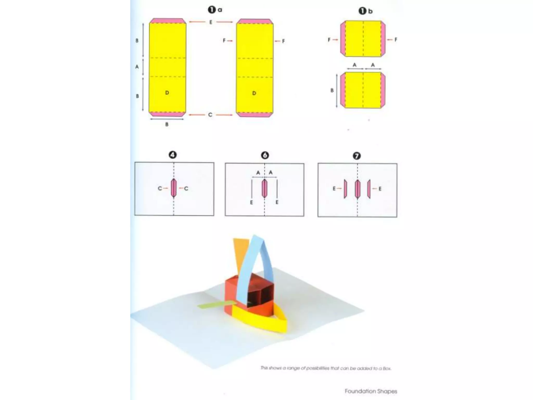 Pop up design and paper mechanics