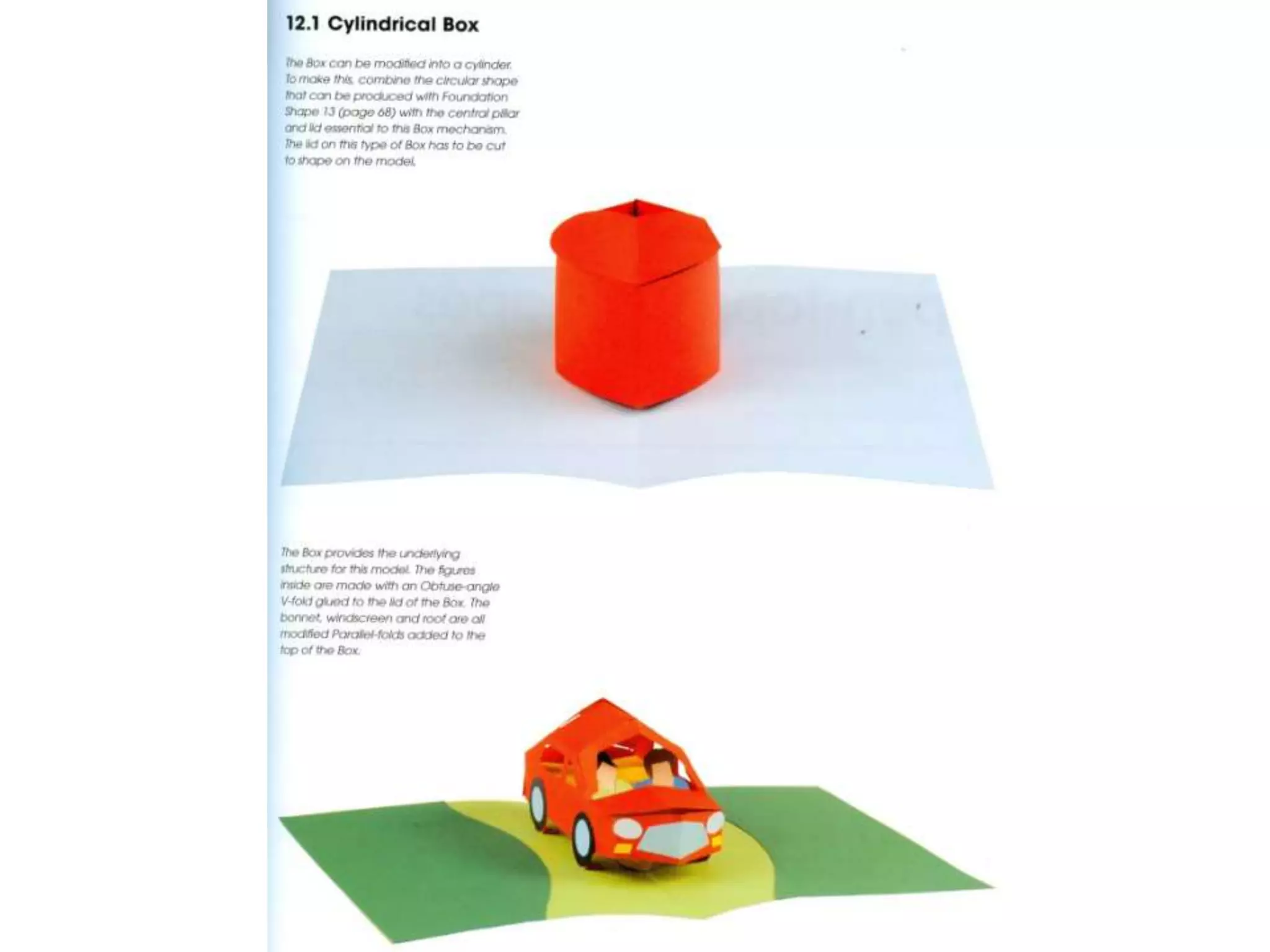 Pop up design and paper mechanics