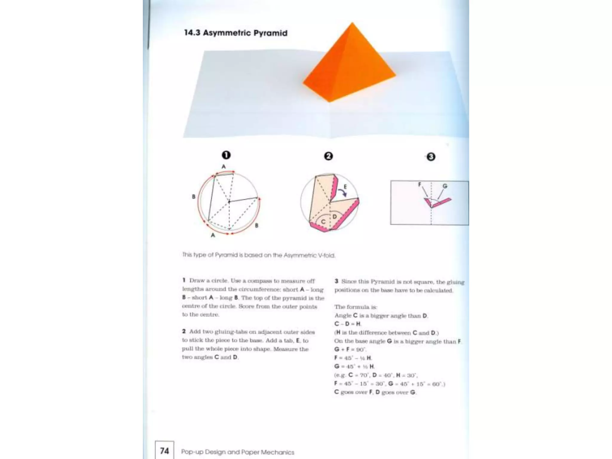 Pop up design and paper mechanics