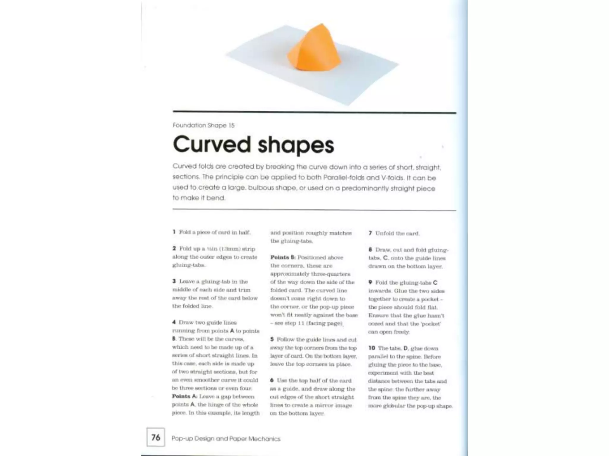 Pop up design and paper mechanics