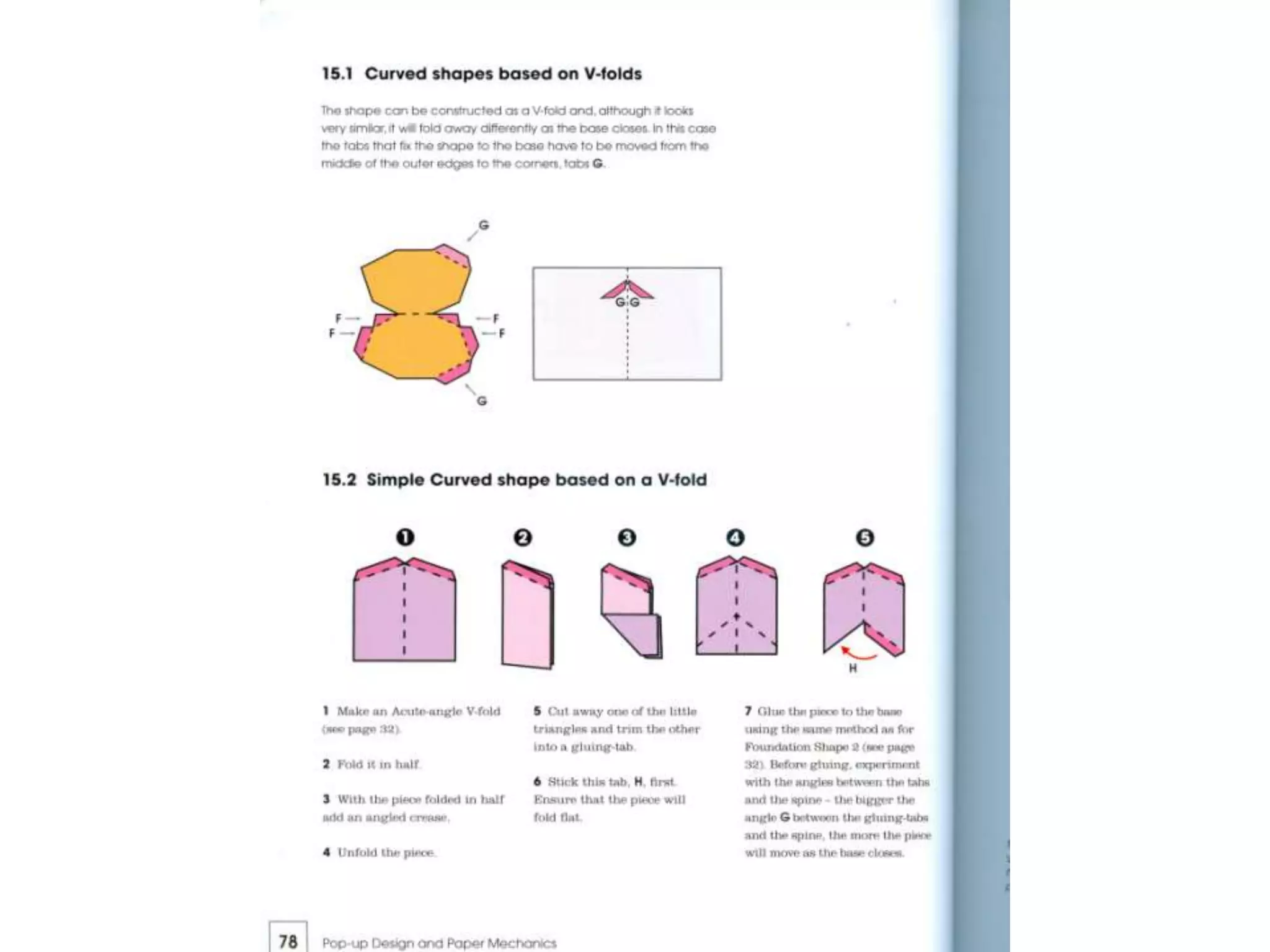 Pop up design and paper mechanics