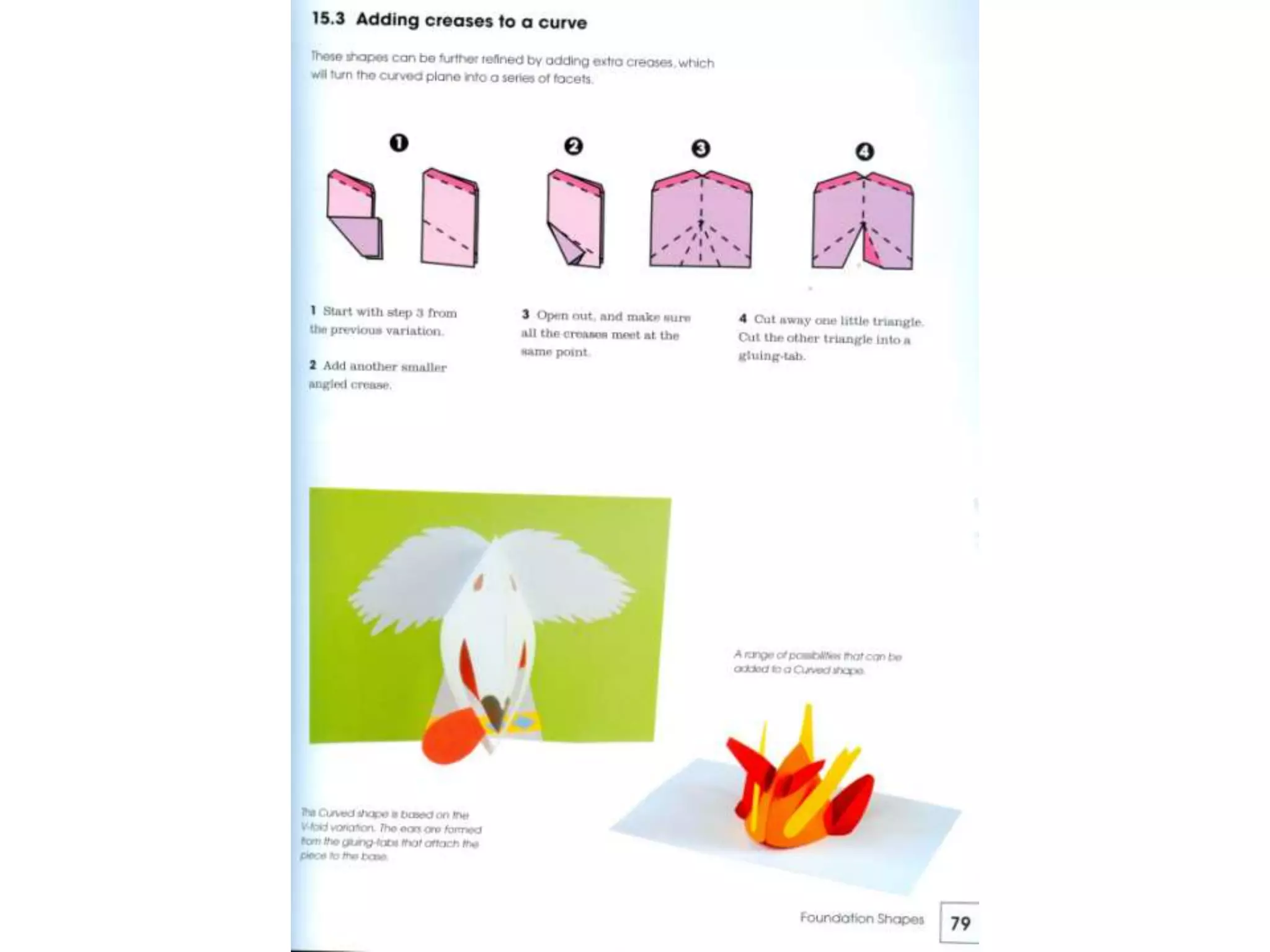 Pop up design and paper mechanics