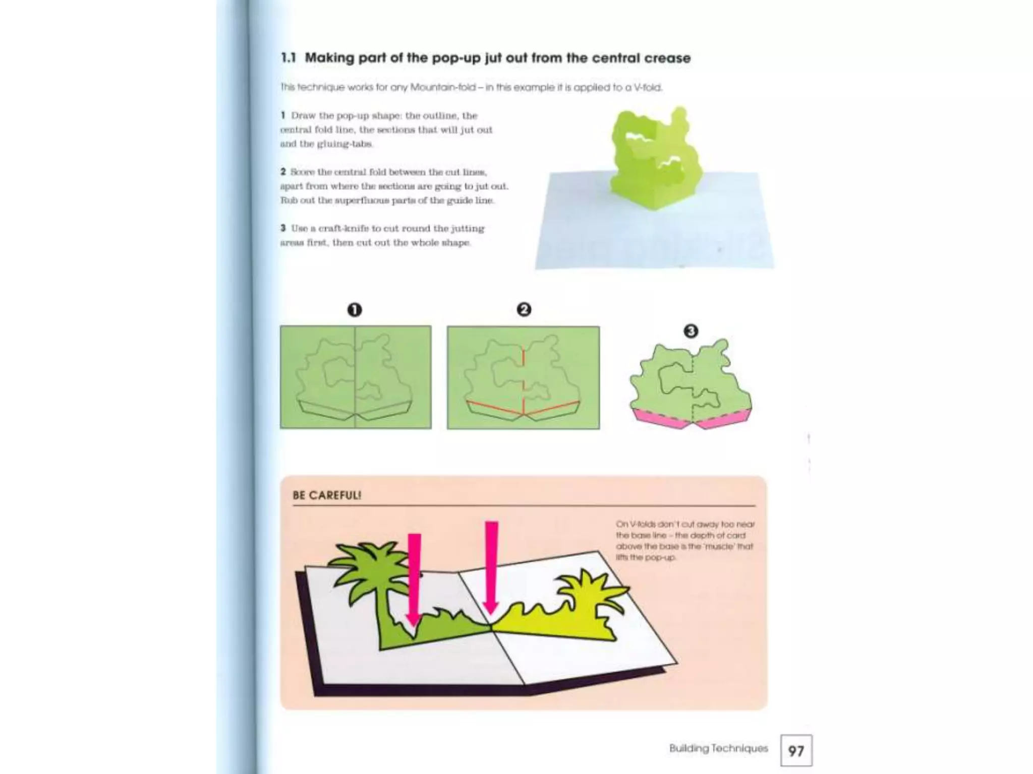 Pop up design and paper mechanics
