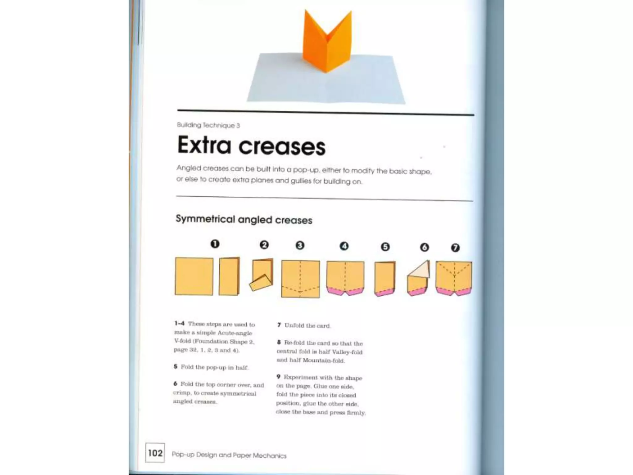 Pop up design and paper mechanics