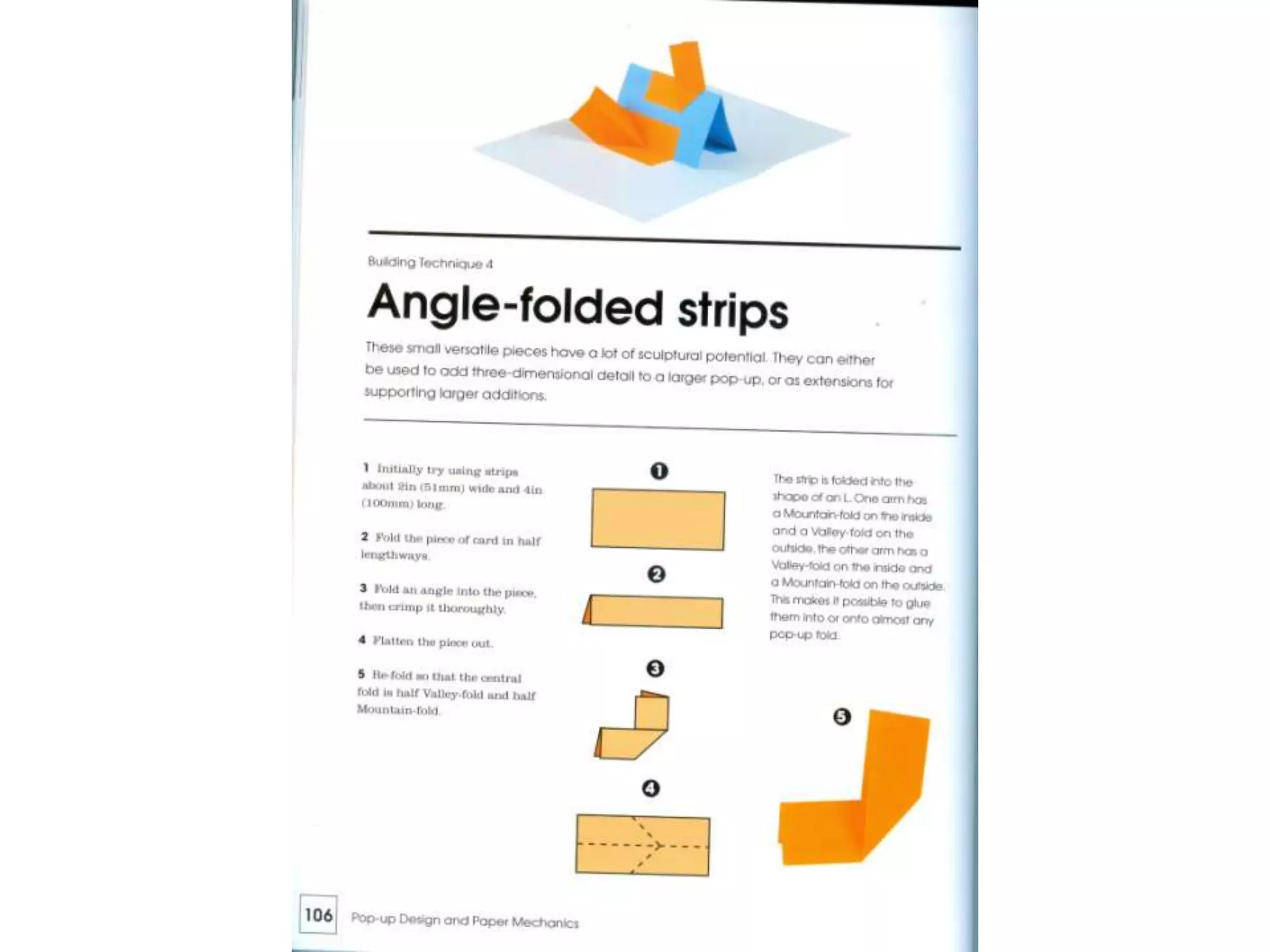 Pop up design and paper mechanics