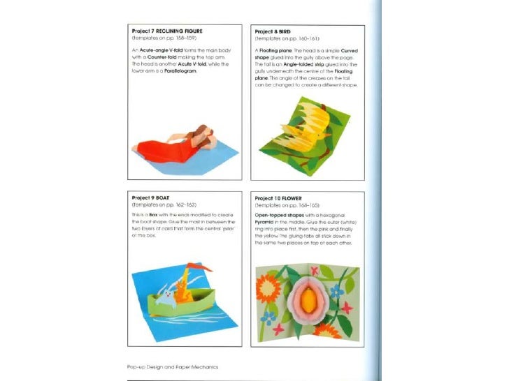 Pop Up Design And Paper Mechanics