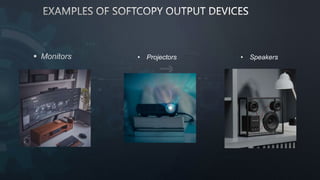  Monitors • Projectors • Speakers
 