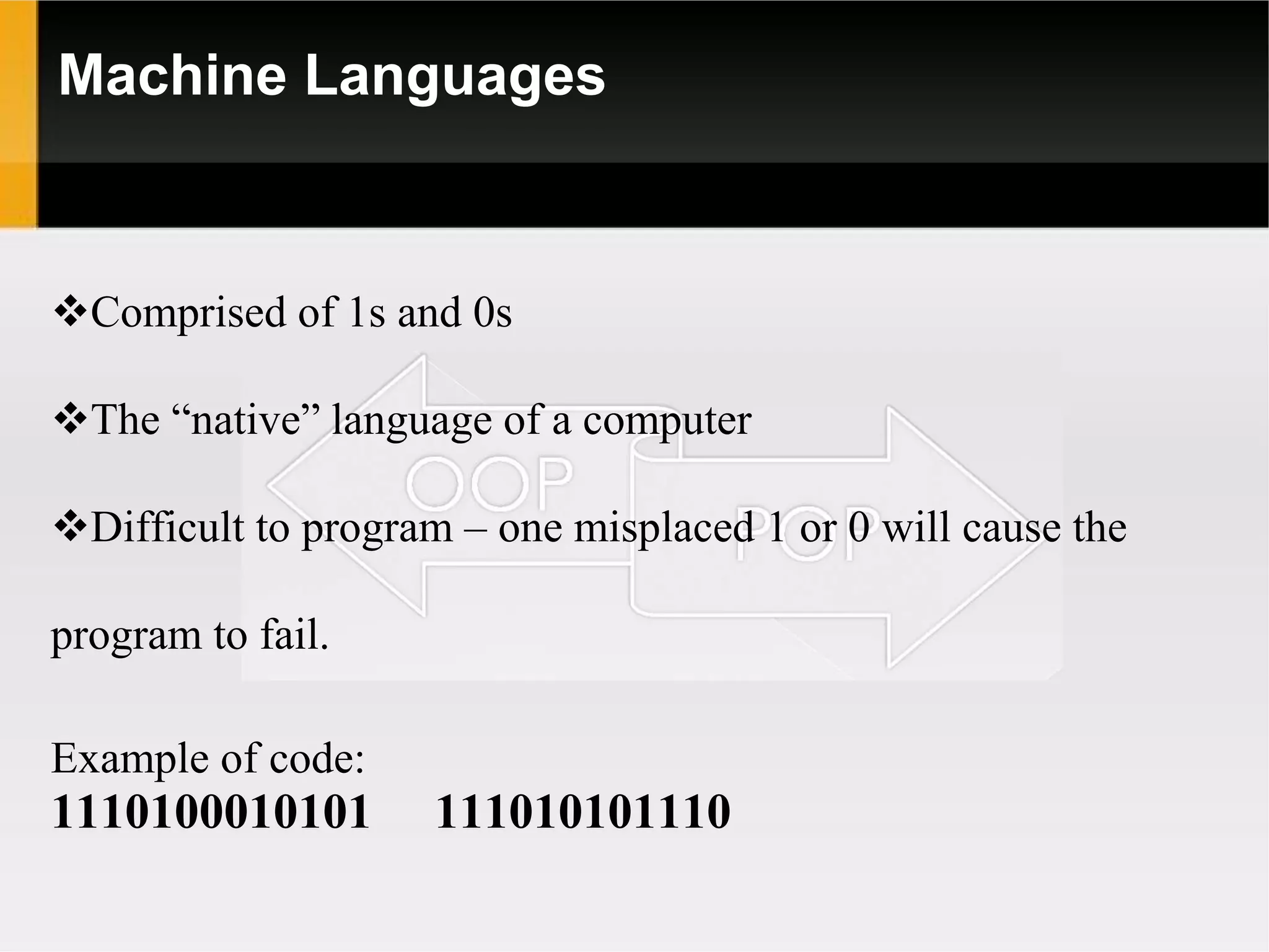 POP vs OOP Introduction | PPTX