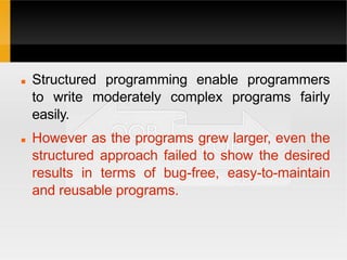 POP vs OOP Introduction | PPTX