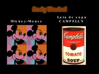 Mickey-Mouse Lata de sopa CAMPELL`S   