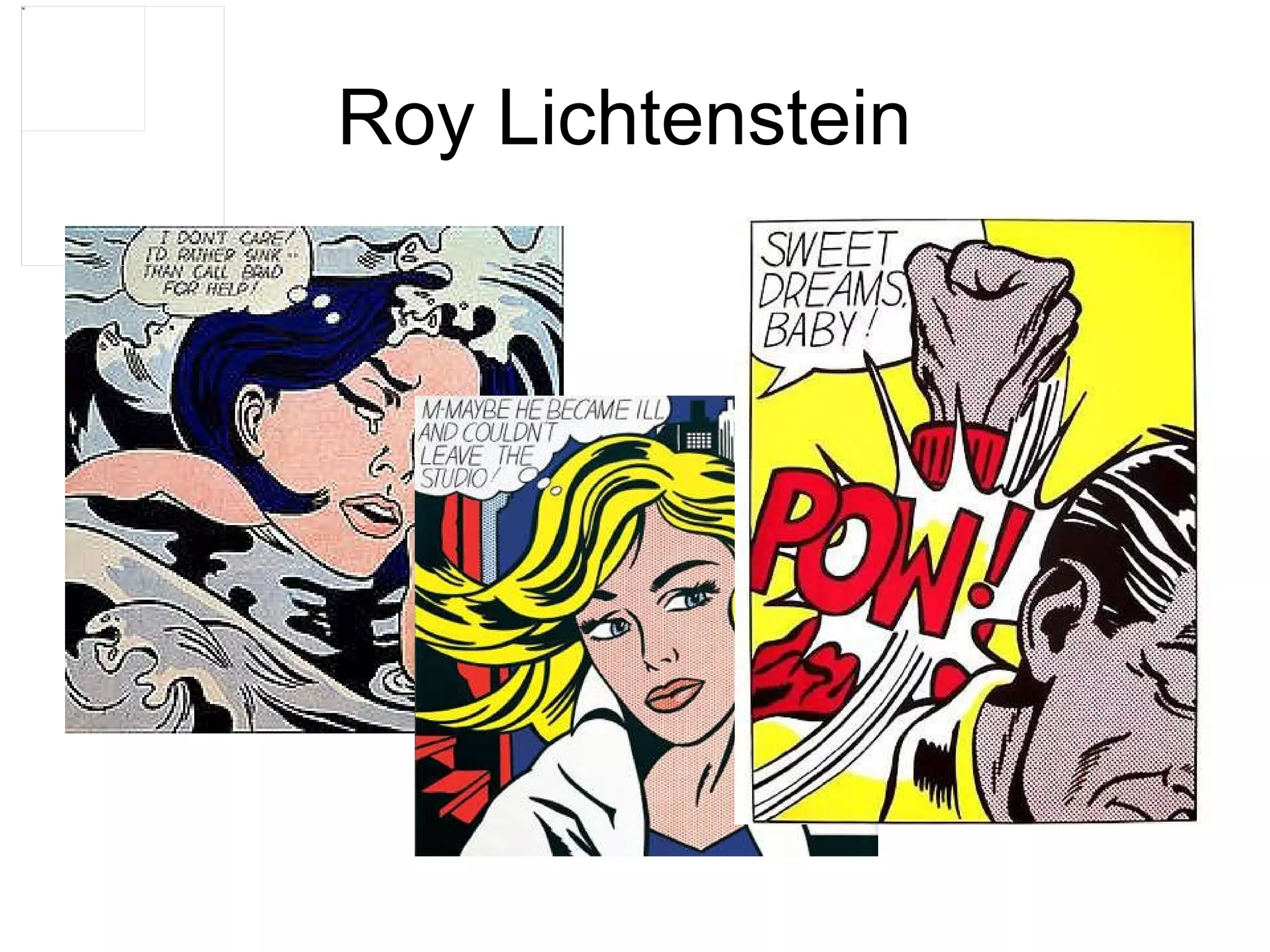 Roy Lichtenstein