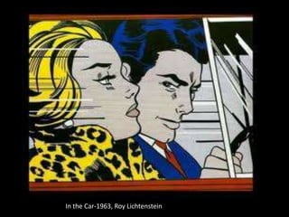 In the Car-1963, Roy Lichtenstein
 