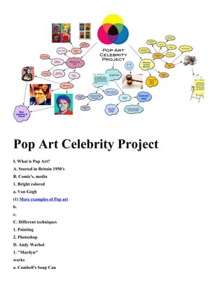 Pop art celebrity project 1